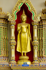 Image showing golden buddha on samui islands, thailand