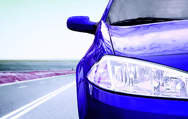 Image showing Car on the road.