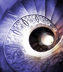 Image showing Spiral staircase

