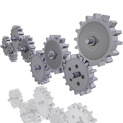 Image showing Rolling Gears