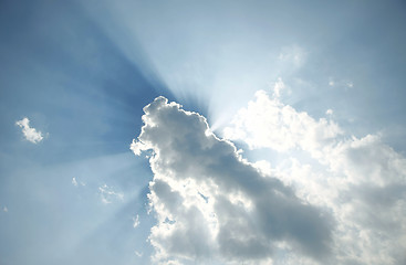 Image showing heavenly skies