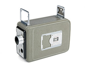 Image showing Retro 8mm camera