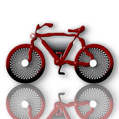 Image showing Futuristic Bike