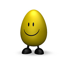 Image showing smiley easter egg