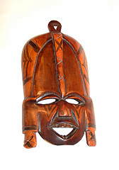 Image showing Wooden mask