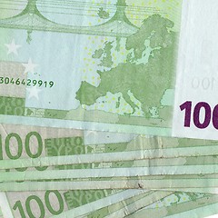 Image showing Euro notes