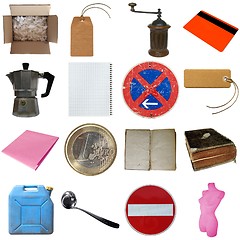 Image showing Many objects isolated