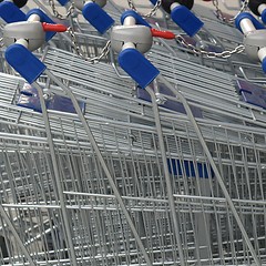 Image showing Shopping carts