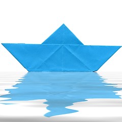 Image showing Paper boat