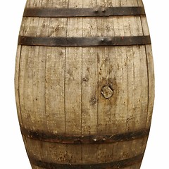 Image showing Wine or beer barrel cask