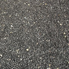 Image showing Black gravel