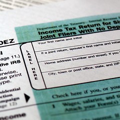 Image showing Tax forms