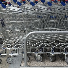 Image showing Shopping carts