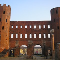 Image showing Porte Palatine, Turin