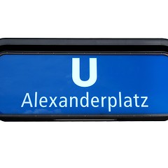 Image showing U-bahn sign