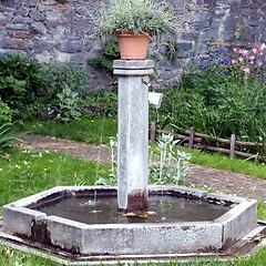 Image showing Medieval fountain