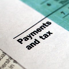 Image showing Tax forms