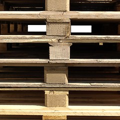 Image showing Pallets isolated