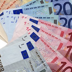 Image showing Euro notes