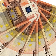 Image showing Euro notes