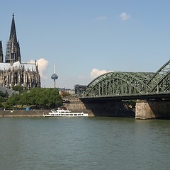 Image showing Koeln panorama