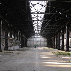 Image showing Abandoned factory