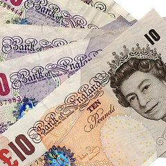 Image showing Pounds notes