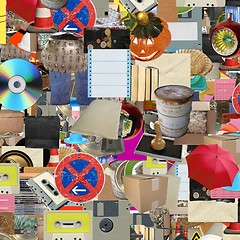 Image showing Objects collage