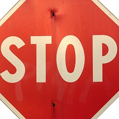 Image showing Stop sign