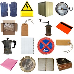 Image showing Many objects isolated