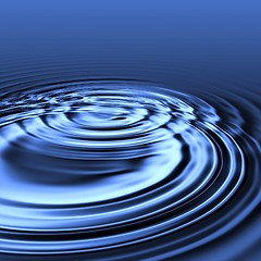 Image showing Water circles