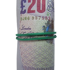 Image showing Pounds notes