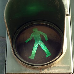 Image showing Traffic light sign