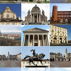 Image showing Turin collage