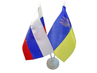 Image showing Flags on a white background 