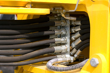 Image showing Hydraulic hoses