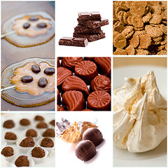 Image showing coocies and sweets collection