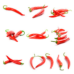 Image showing red chili peppers