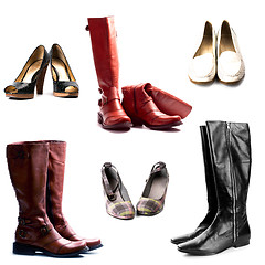 Image showing shoes and boots