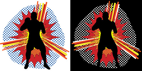 Image showing Boxer Pop Art