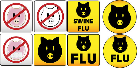 Image showing Swine Flu Sign