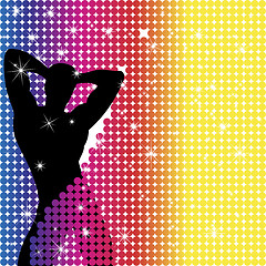 Image showing Boy Party Rainbow Dots