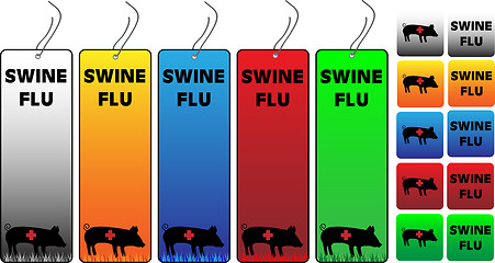 Image showing Swine Flu Banners