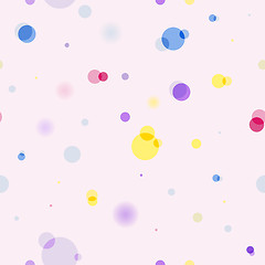 Image showing Dots seamless background