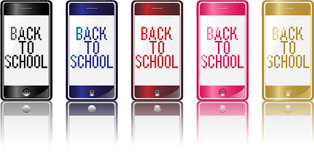 Image showing Phone Back to School