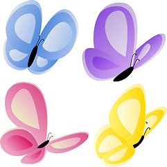 Image showing Butterfly Set