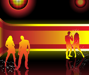 Image showing Party Silhouette