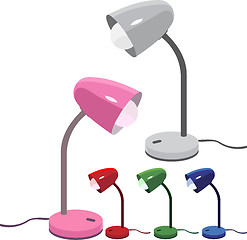 Image showing Desk lamps