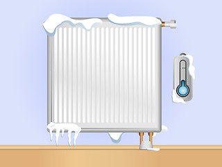 Image showing Broken Radiator