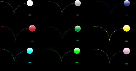 Image showing Bouncing Balls